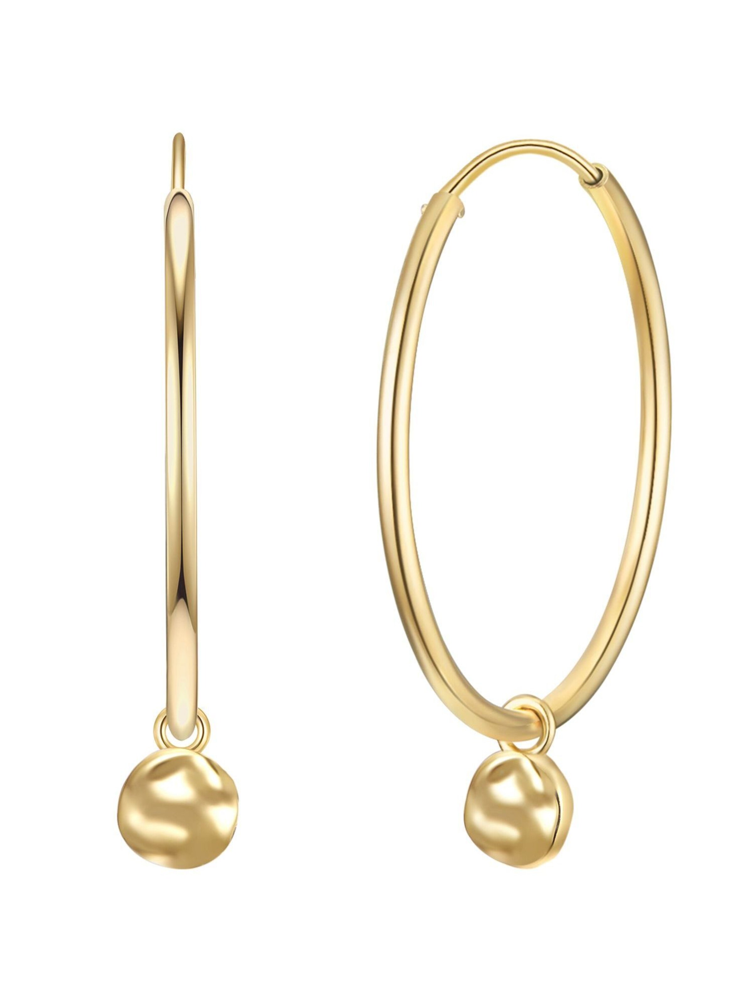 Glanzstücke München Oorbellen in Goud: voorkant