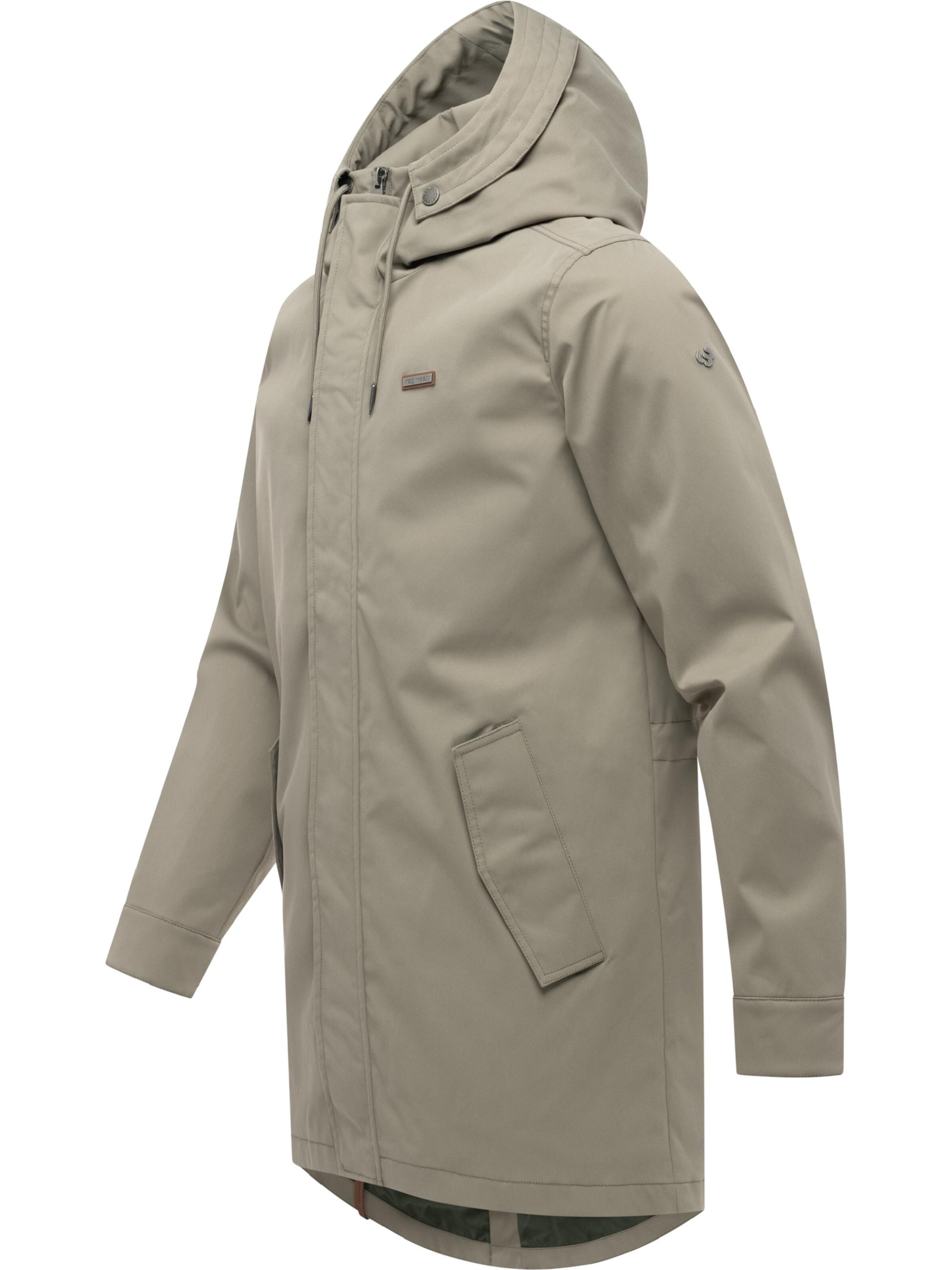 Ragwear Between-seasons coat 'Mr Smithem Twill' in Green