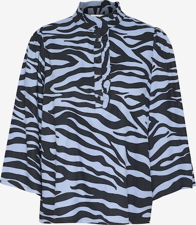 Kaffe Bluse 'Olga' in navy / himmelblau, Produktansicht