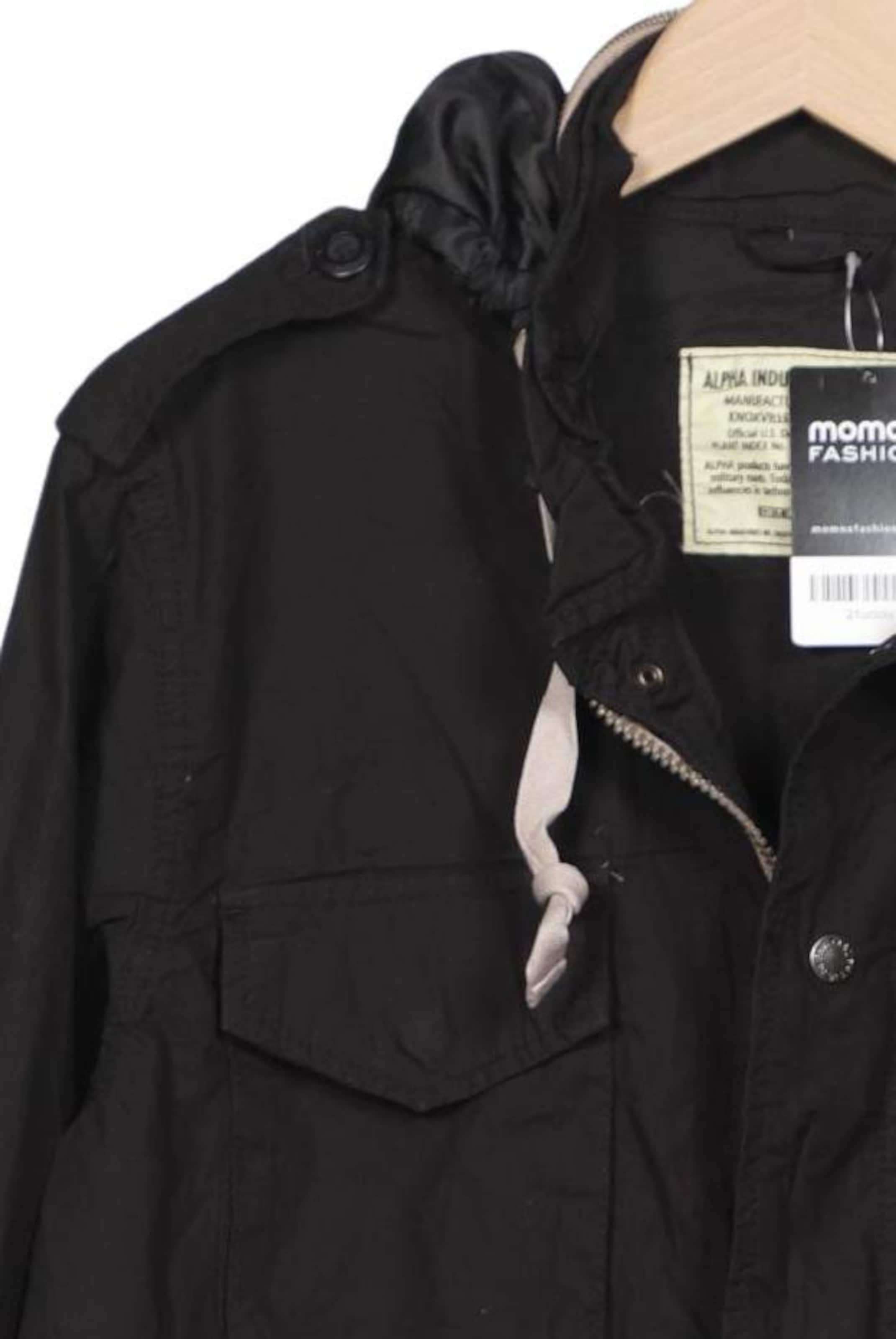 ALPHA INDUSTRIES Jacket & Coat in M in Black