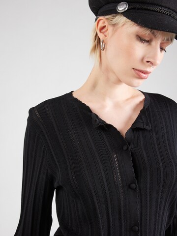 MEXX Knit Cardigan 'Peony' in Black