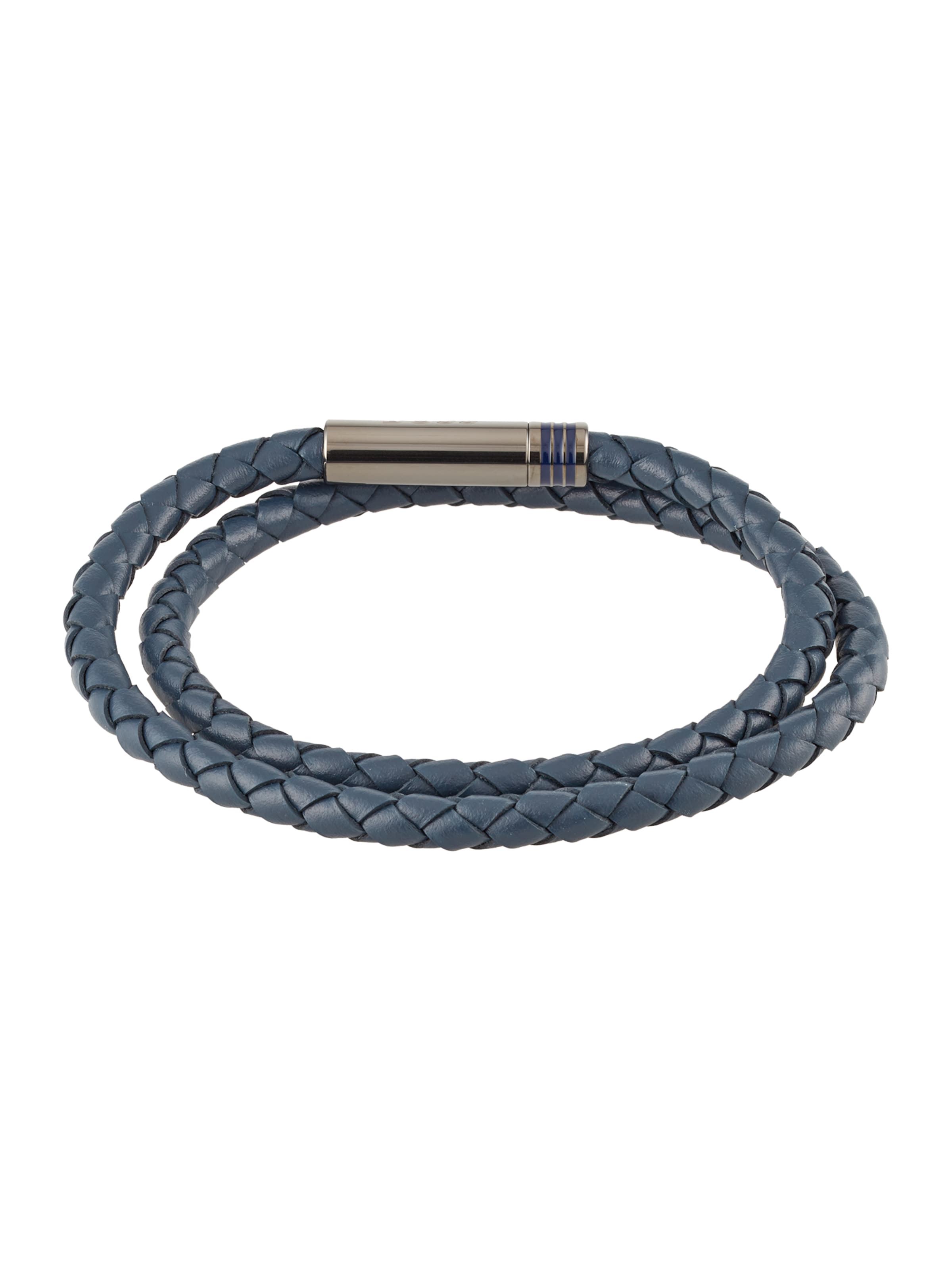 Braccialetto 'Ares' di BOSS in blu: frontale