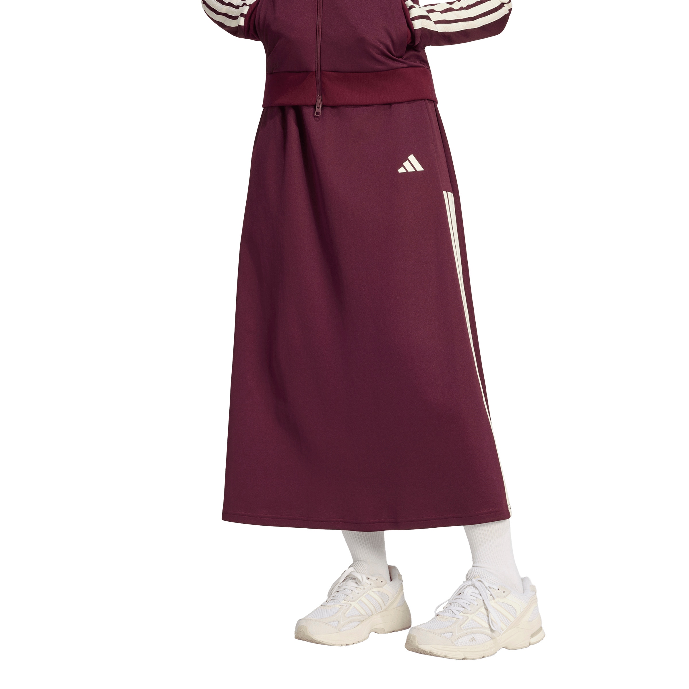 ADIDAS SPORTSWEAR Спортна пола 'TIRO' в червено: отпред