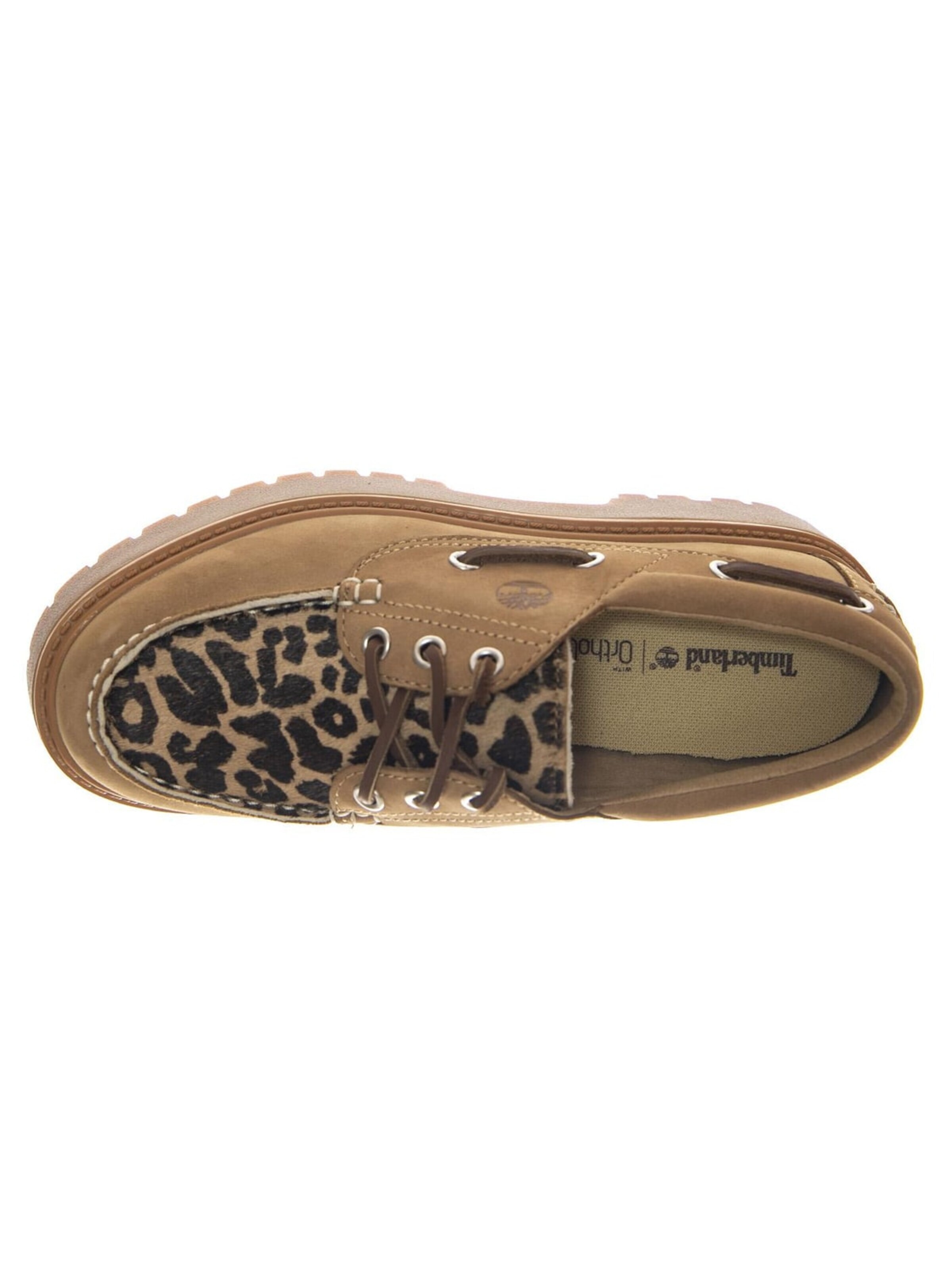 Mocassin 'Stone Street Boat Shoe Beige -- Women's Boat Shoes in Beige Nubuck Women's' TIMBERLAND en beige