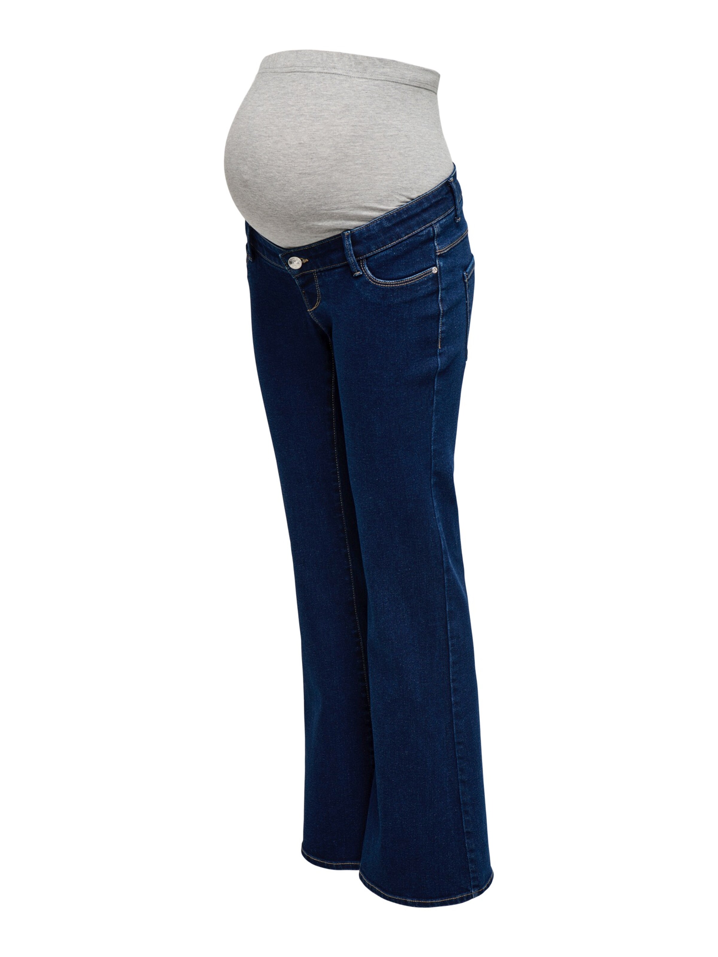Flared Jeans 'OLMLana' di Only Maternity in blu