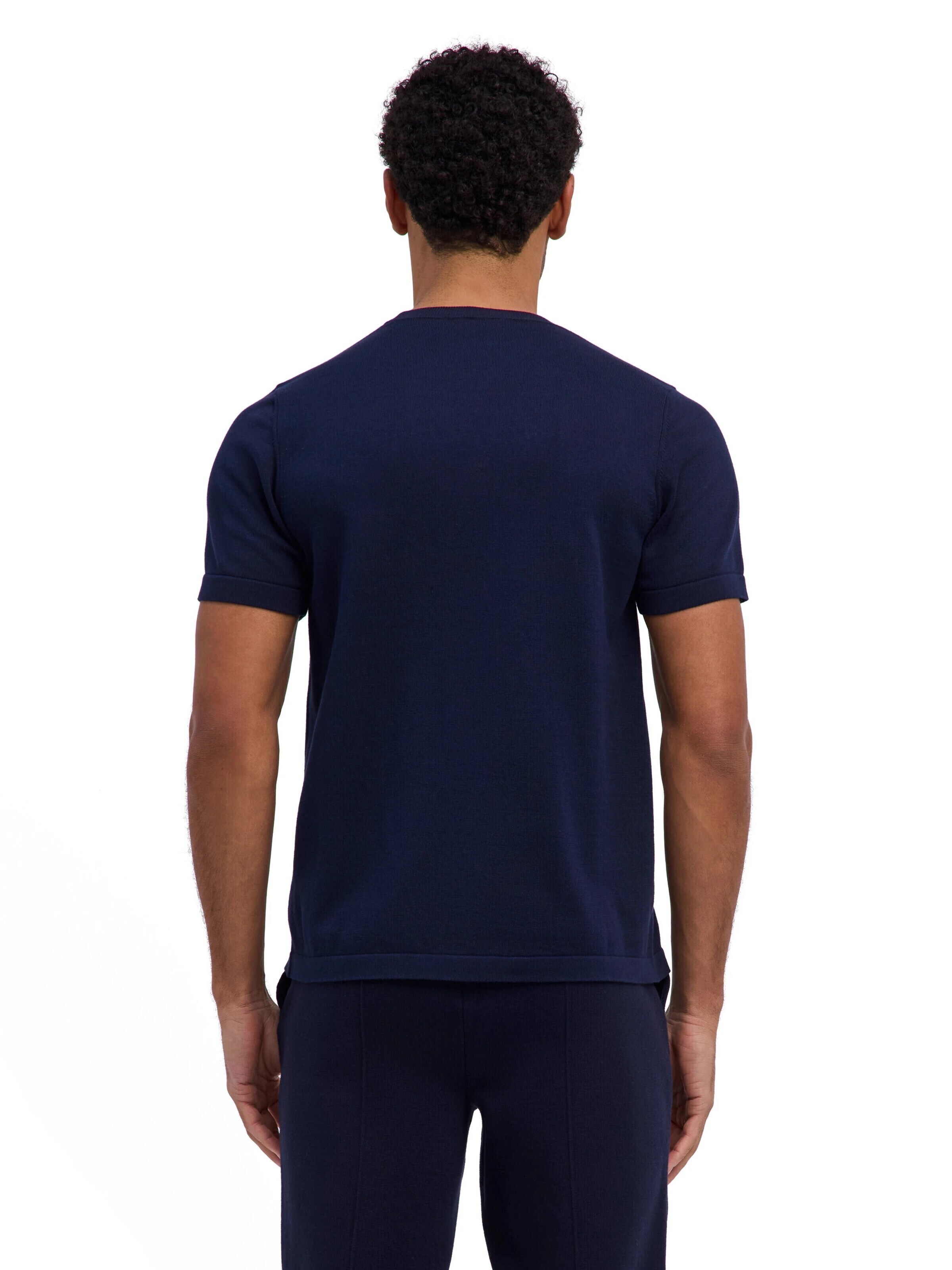 FALKE Shirt 'Cotton Knit' in Blue