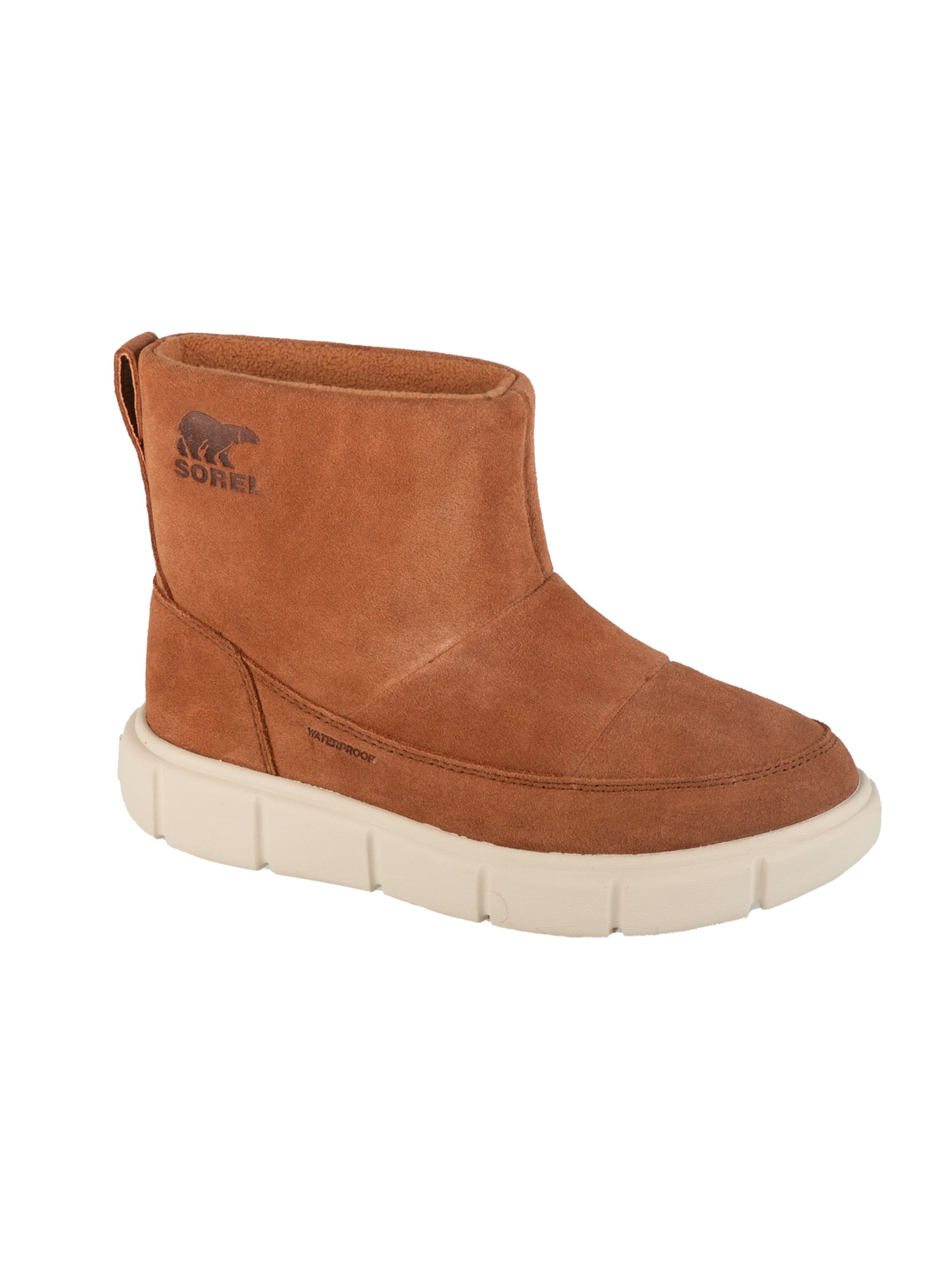 SOREL Boots 'Sorel Explorer III Slip-on WP' in Brown: front