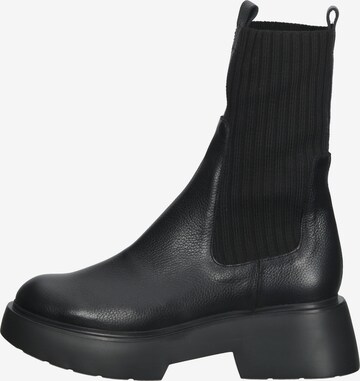 Wonders Chelsea Boots in Schwarz