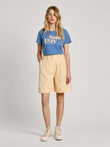 T-shirt 'Effie' Pepe Jeans en bleu