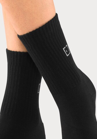 Elbsand Socken in Schwarz