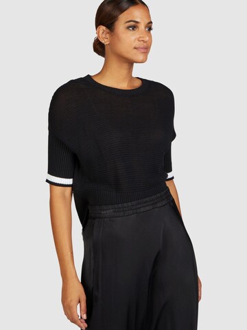 MARC AUREL Sweater in Black: front