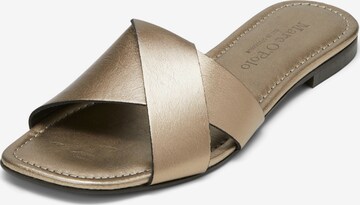 Marc O'Polo Mules 'Victoria' in Gold: front