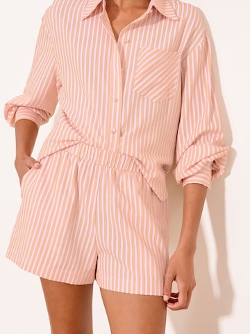 Lipsy Regular Shorts in Orange
