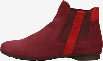 THINK! Chelsea Boots in Red