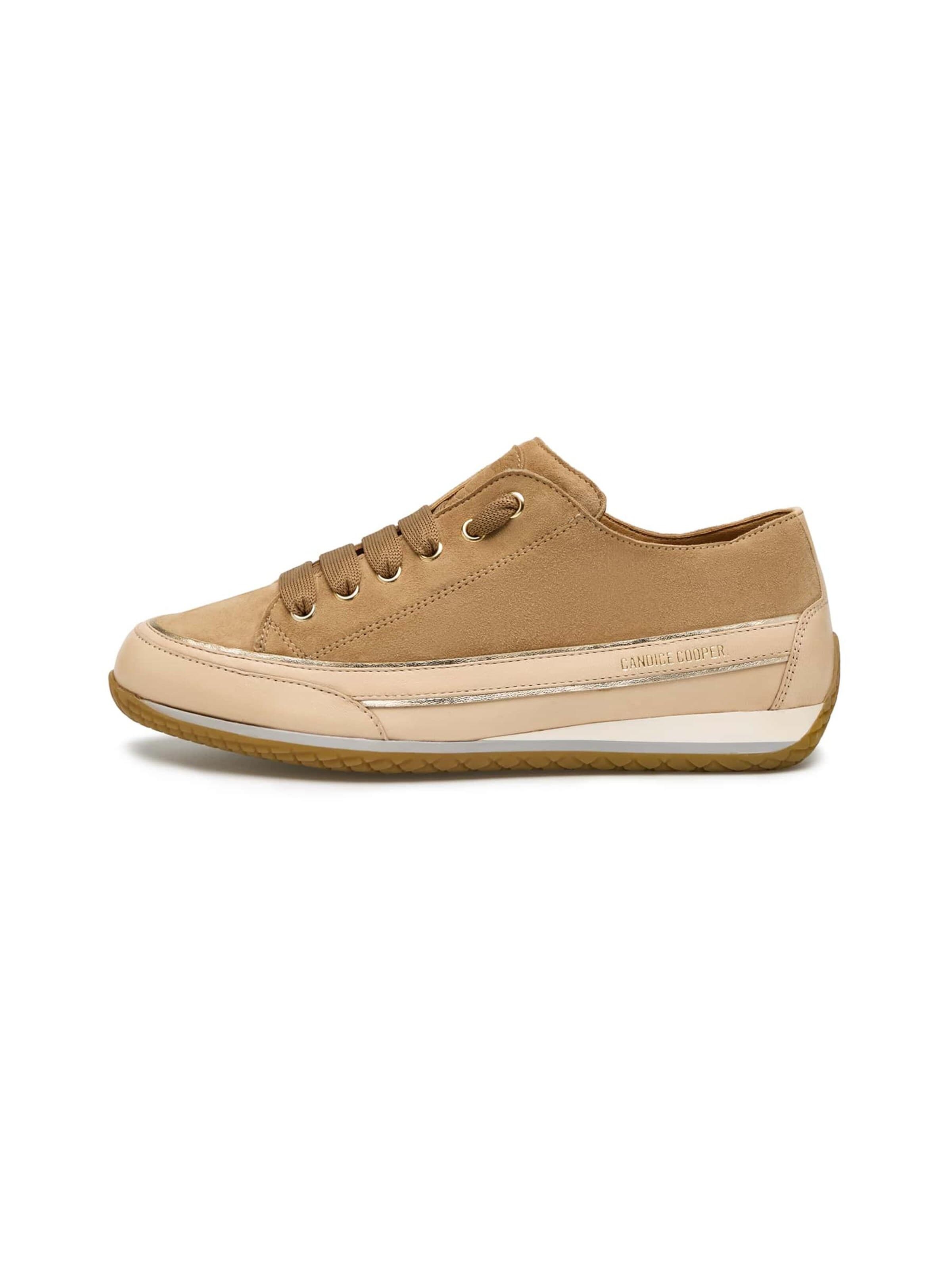 Chaussure à lacets 'JANIS' Candice Cooper en beige : devant