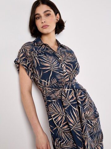 Apricot Jurk in Blauw