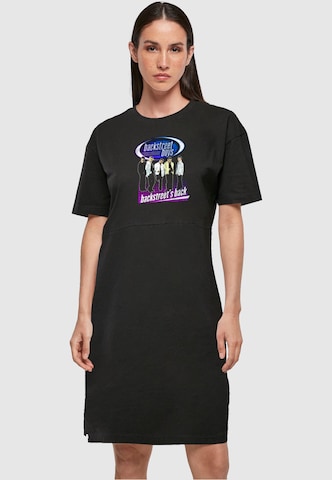 Merchcode Oversized Dress 'Backstreet Boys - Backstreets Back' in Black: front