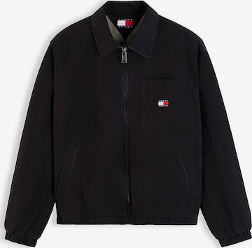 Tommy Jeans - Casaco meia-estação em preto: frente