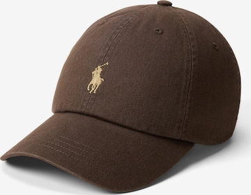 Polo Ralph Lauren Kapa 'CLS SPRT' | rjava barva: sprednja stran
