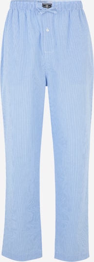 Polo Ralph Lauren Pantalon de pyjama en bleu clair / bleu foncé / gris / blanc, Vue avec produit