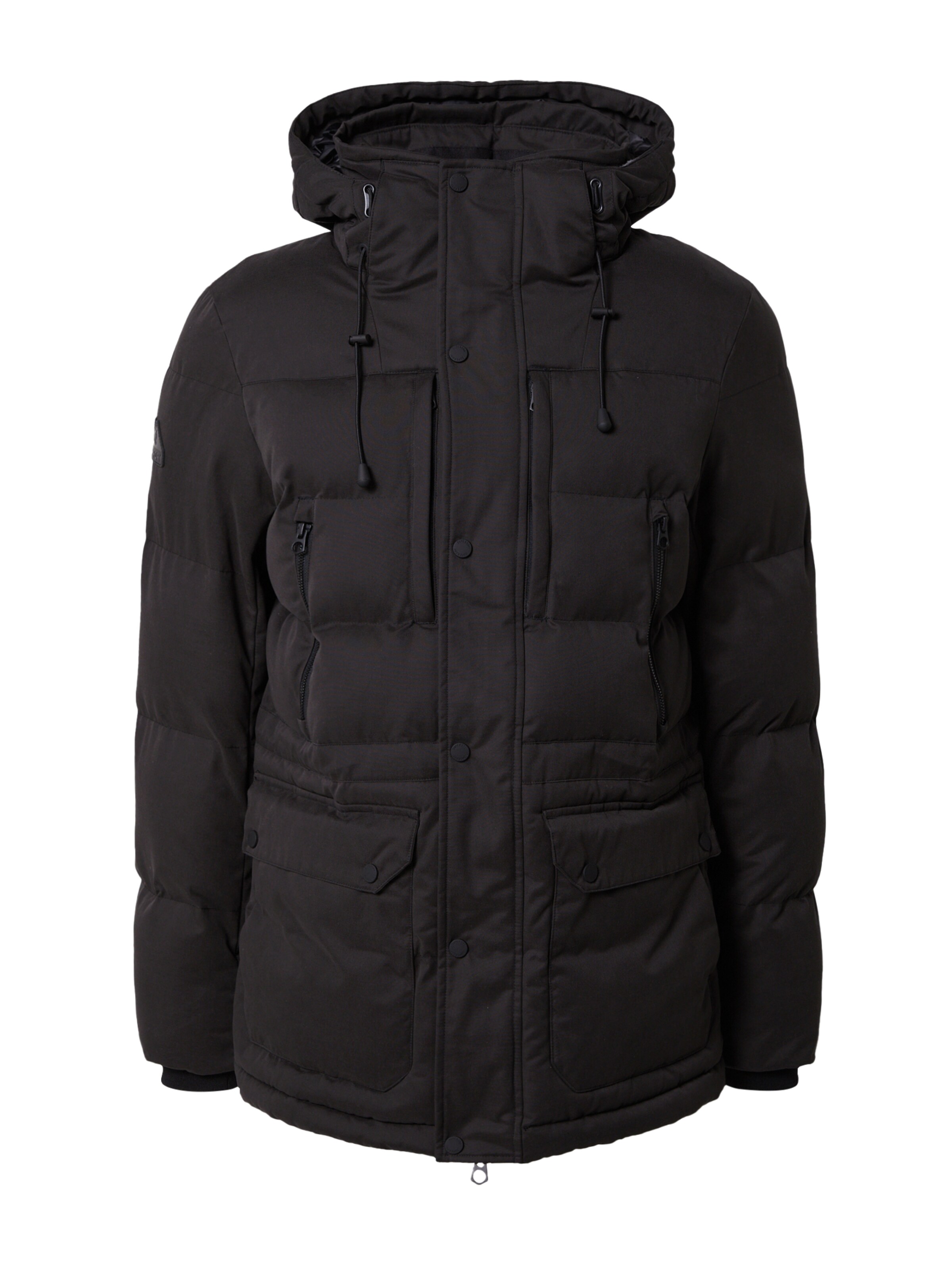Superdry Winter jacket in Black: front