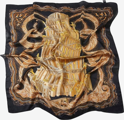 alberto cabale Schal 'Grand carré de Soie Babylone Zoé' in One Size in gold, Produktansicht