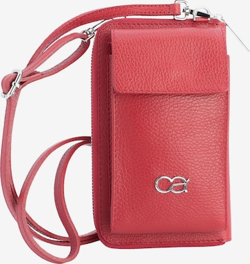 COLLEZIONE ALESSANDRO Crossbody Bag 'Event' in Red: front