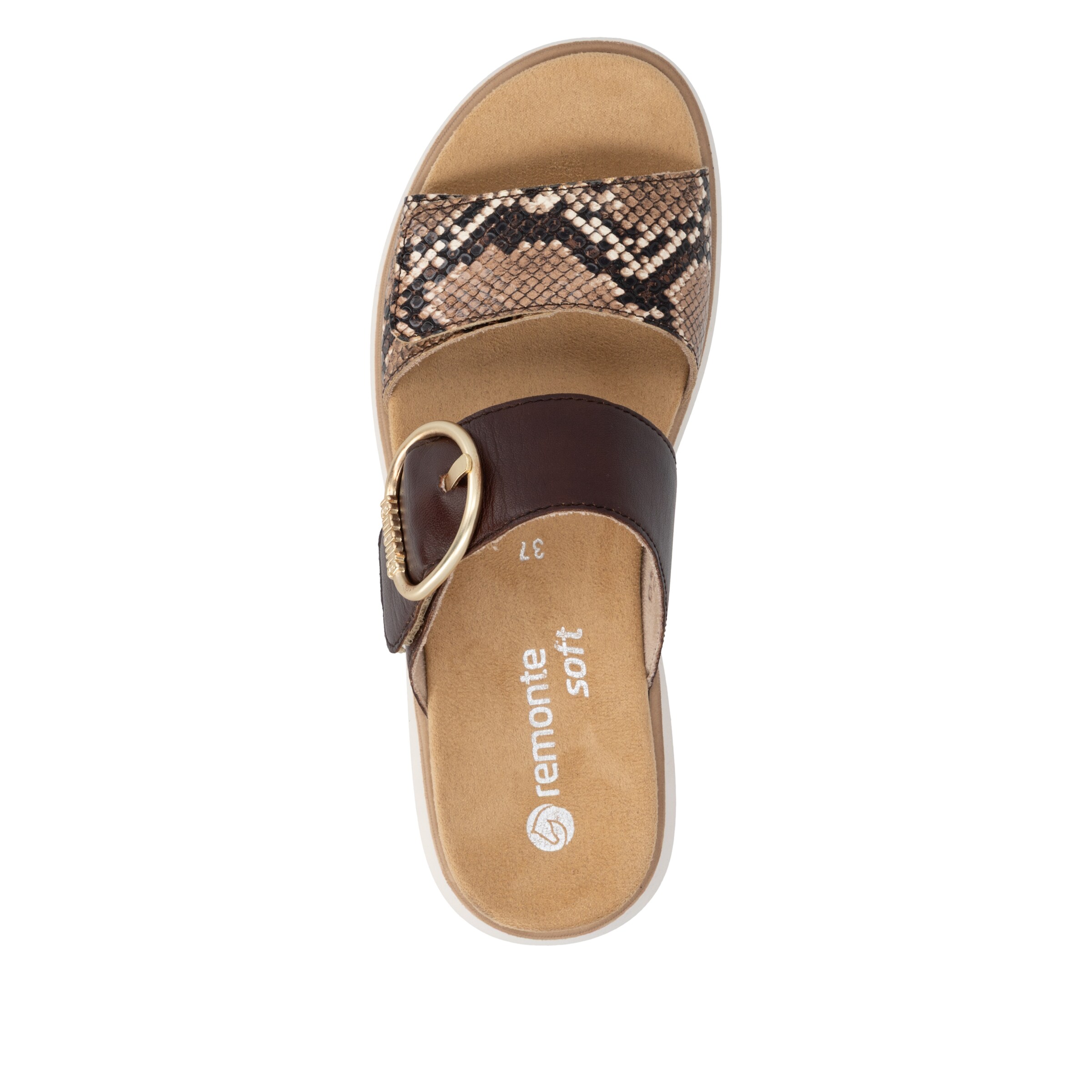 REMONTE Mules ' D2K57 ' in Brown