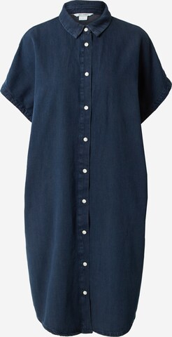 Monki Shirt Dress in Blue: front