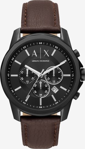 ARMANI EXCHANGE Analog Watch in Brown: front