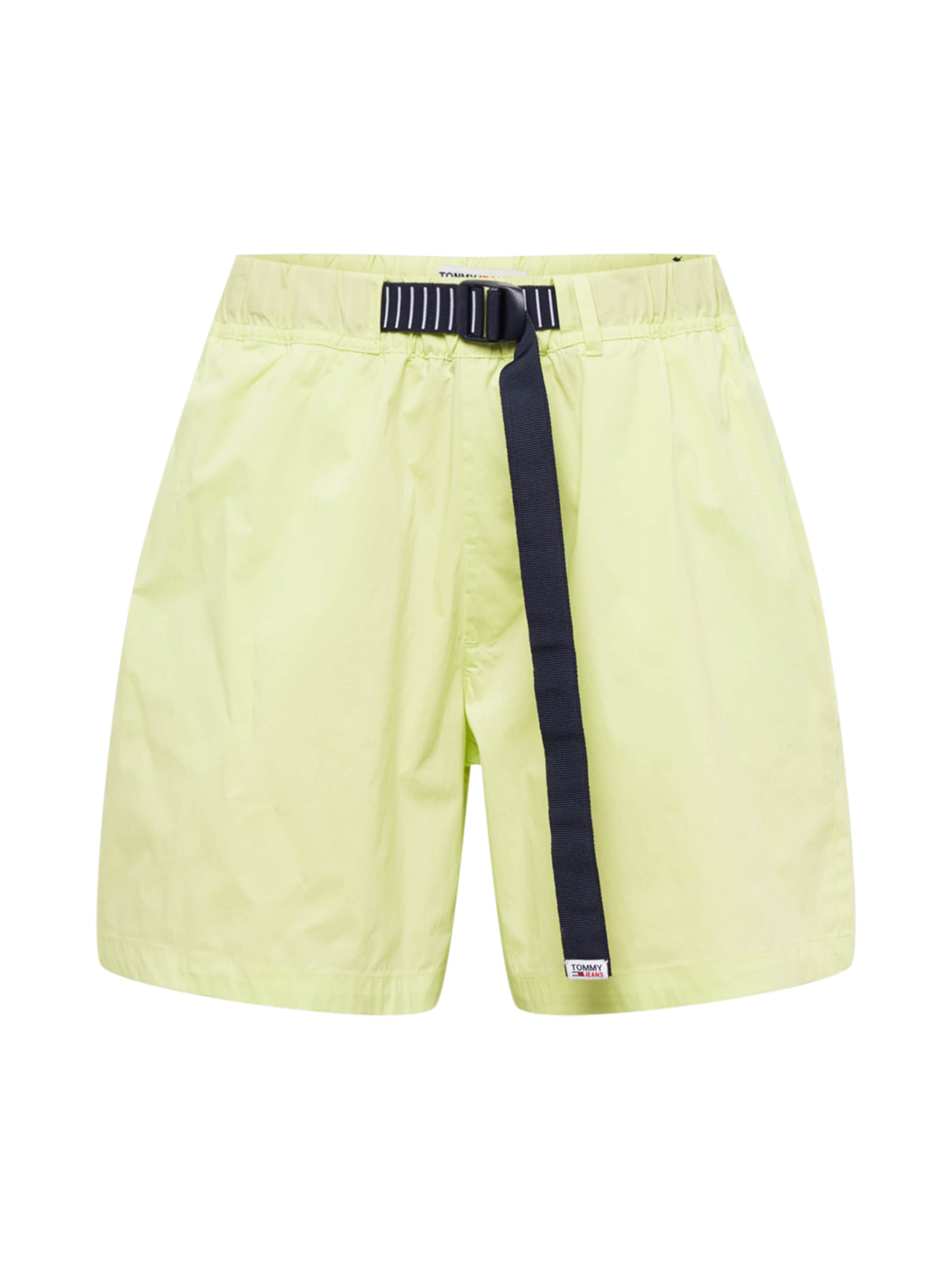 Tommy Jeans Loosefit Broek in Geel: voorkant