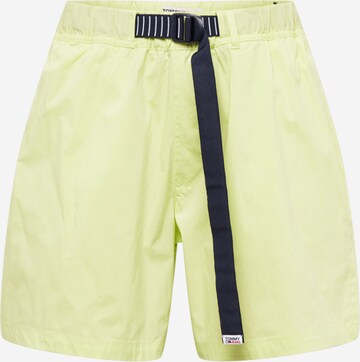 Loosefit Pantaloni di Tommy Jeans in giallo: frontale