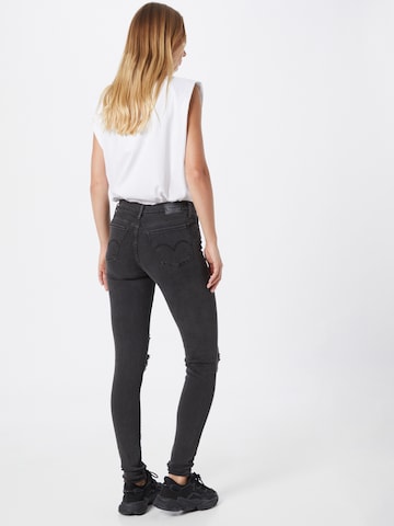 LEVI'S ® Skinny Jeans '710 Super Skinny' i svart