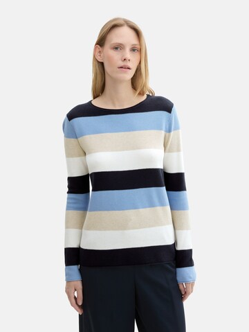 TOM TAILOR Pullover in Blau: Vorderseite