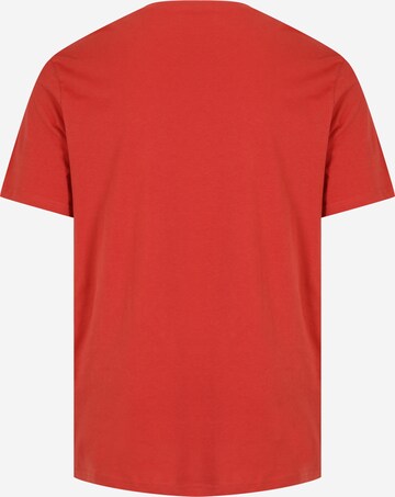Jack & Jones Plus Shirt 'BIKER' in Rood