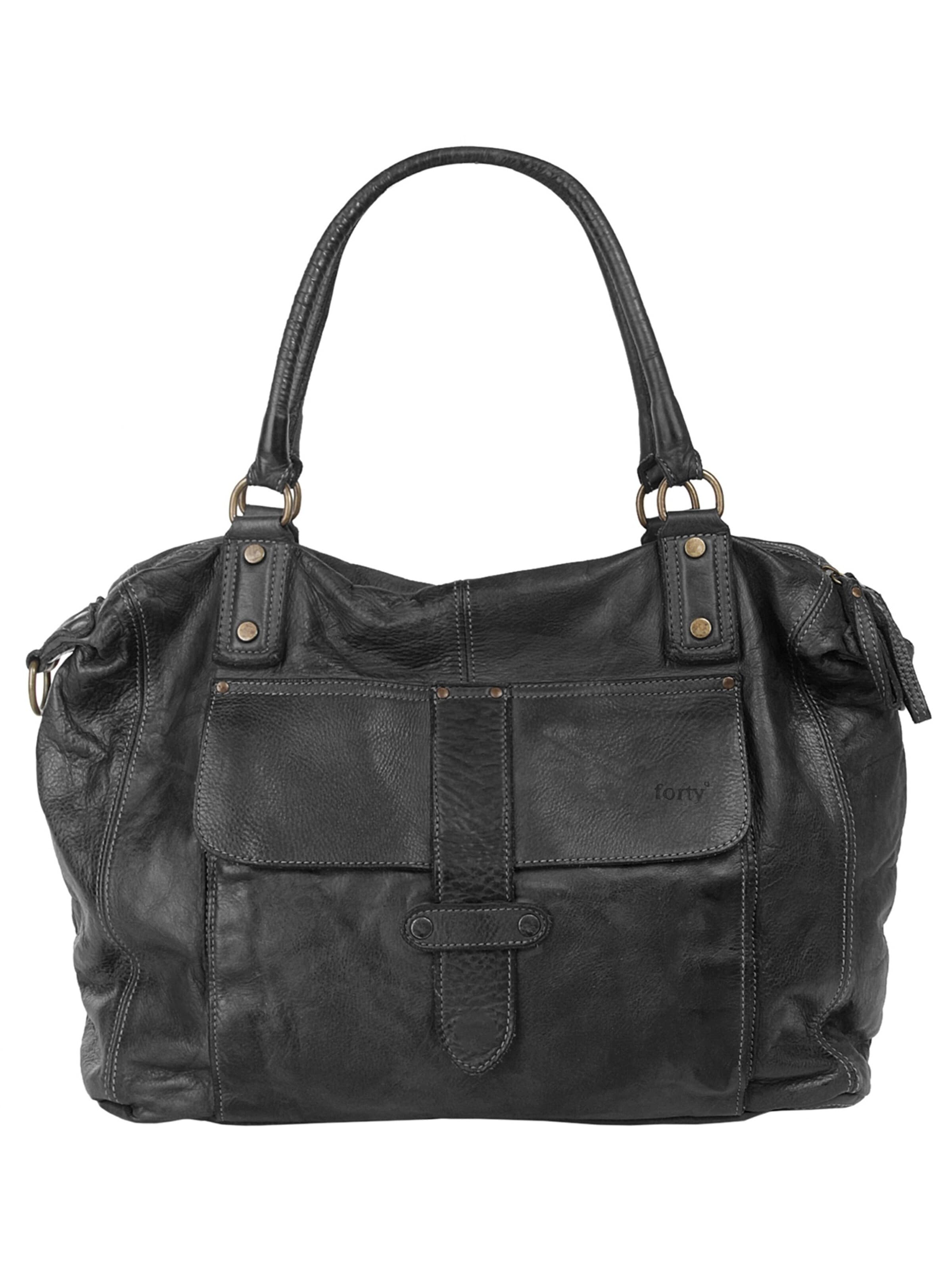 forty° Shopper‌ in Schwarz: Vorderseite