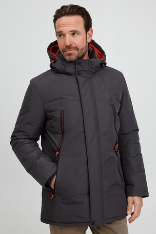FQ1924 Winter Jacket 'Abbe' in Grey: front