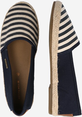 TOM TAILOR Espadrilky – modrá