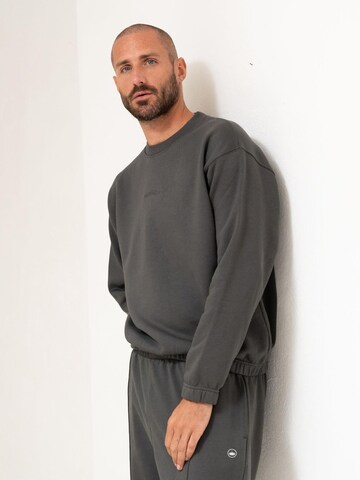 LOTUSCRAFTS Sportsweatshirt 'FEND'‌‌‌‌ in Grau