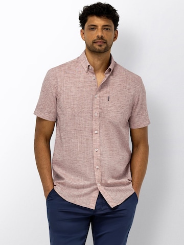 Coupe regular Chemise State of Art en rouge