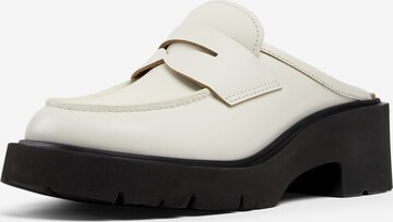 CAMPER Mules 'Milah' in White: front