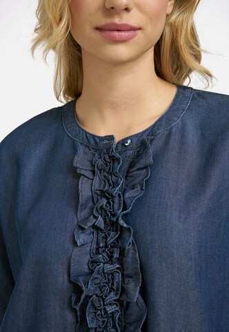 Milano Italy Blouse in Blue