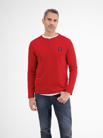 LERROS Sweatshirt in Rood: voorkant