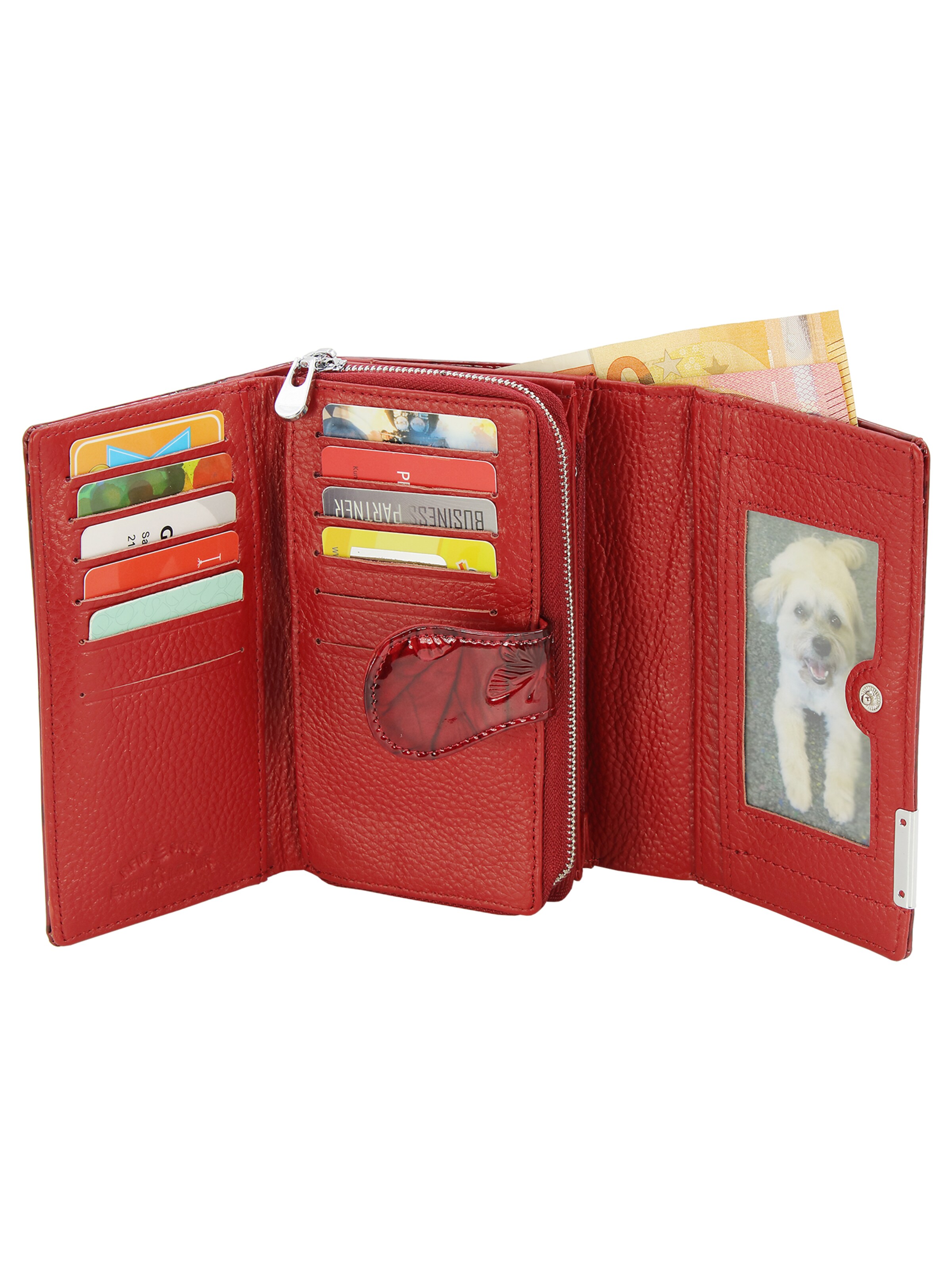 Jennifer Jones Wallet in Red