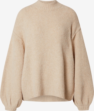 EDITED Sweater 'Luisa' in Beige: front
