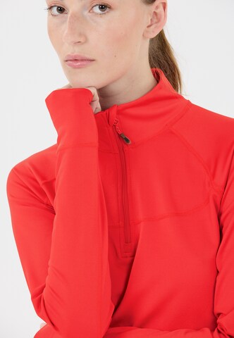 Whistler Performance shirt 'Blume' in Red