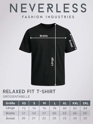 Neverless Shirt 'Osaka Market' in Black