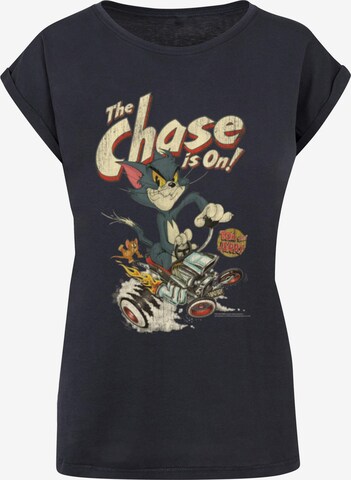 T-shirt 'Tom and Jerry - The Chase Is On' ABSOLUTE CULT en bleu : devant