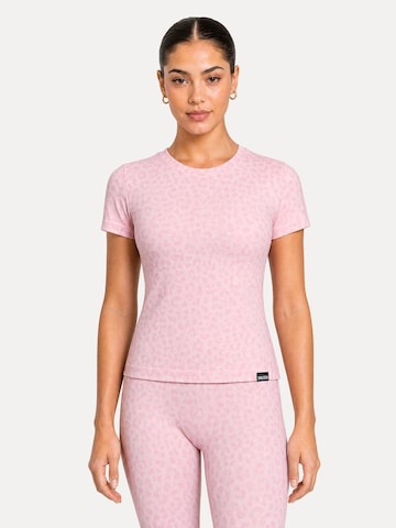 Smilodox Shirt 'Velvara' in Pink: Vorderseite