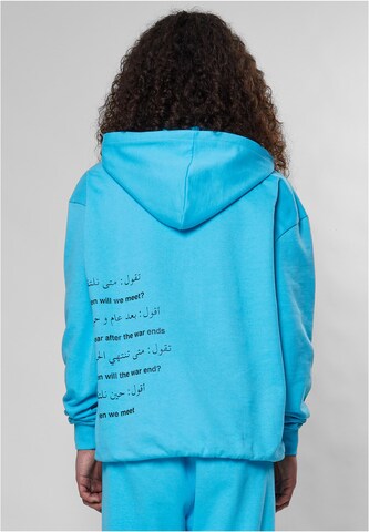9N1M SENSE Sweatshirt 'When We Meet' in Blauw